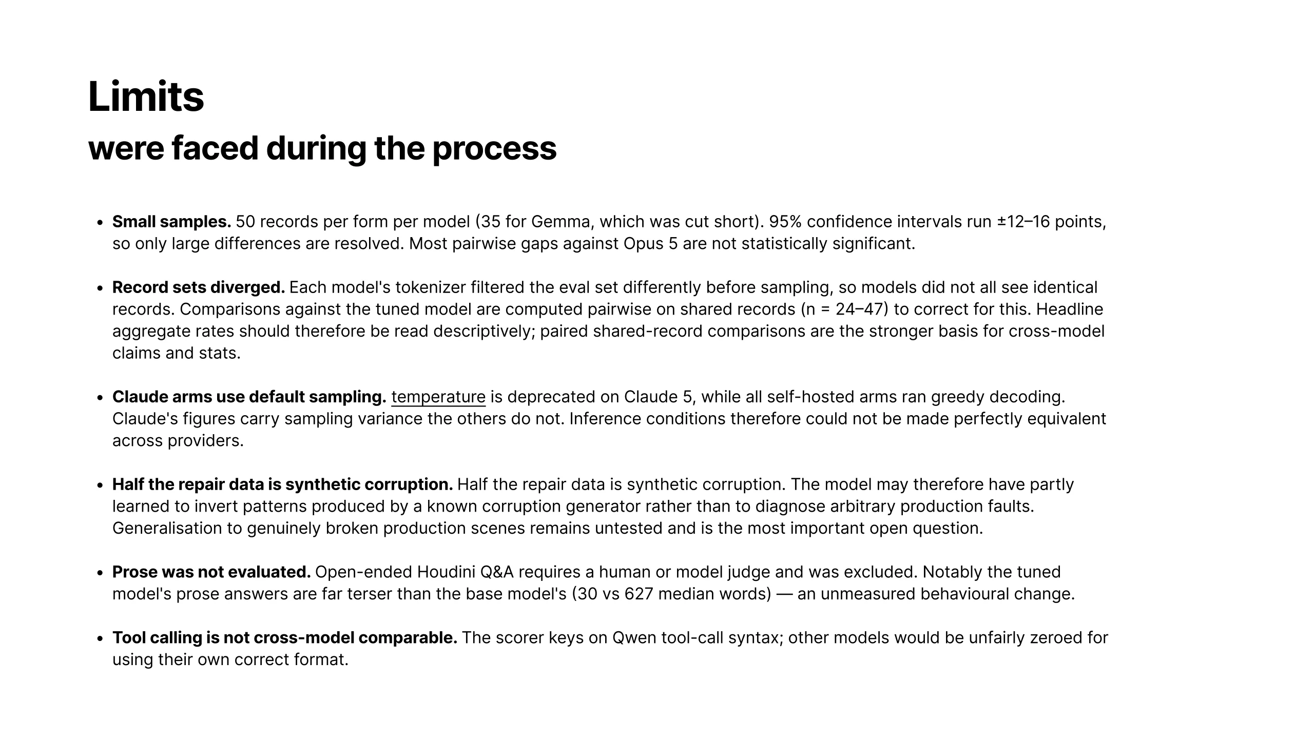 Technical report, slide 20 of 35